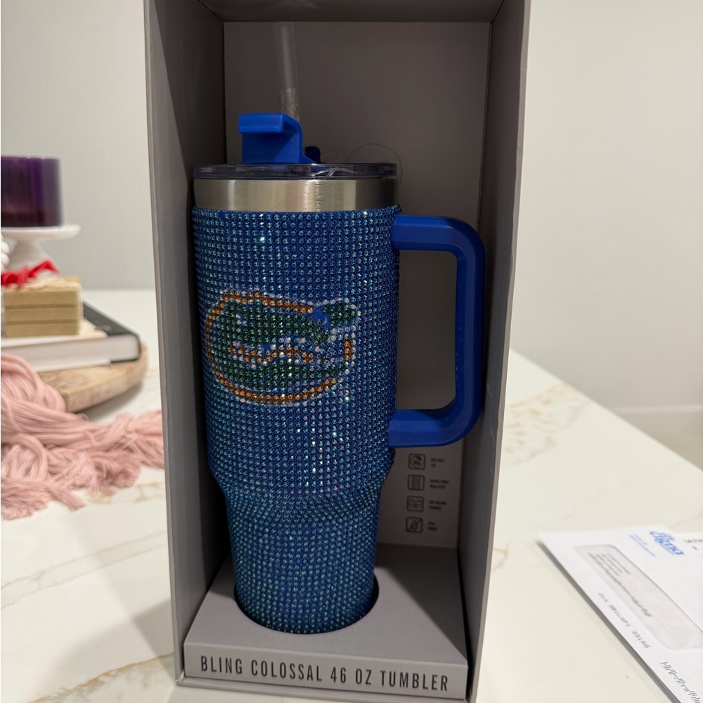 Florida Gators Bling Colossal 46 oz Tumbler - Blue